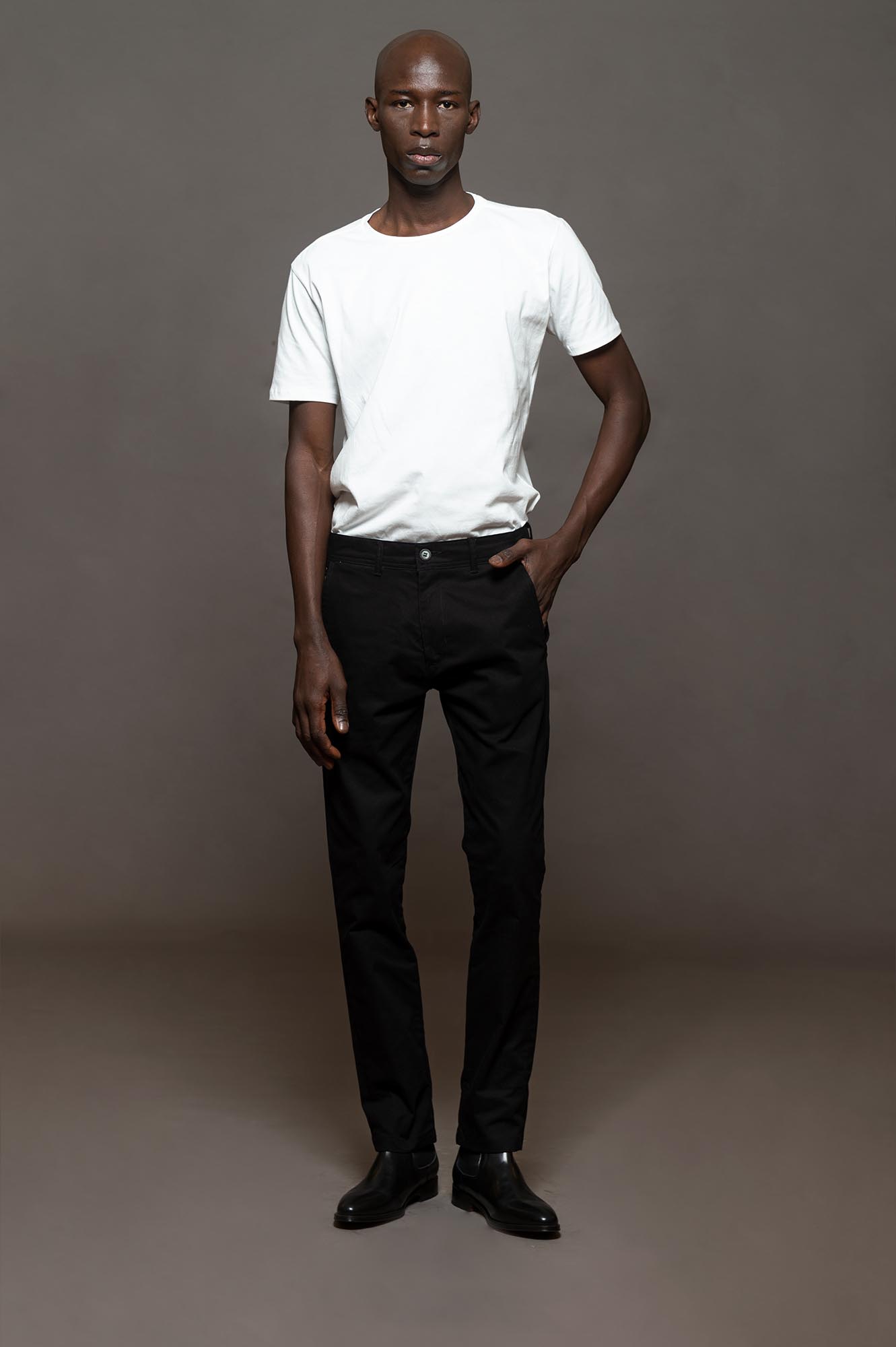 3305NE - BORG DENIMWEAR SKINNY FIT NEGRO